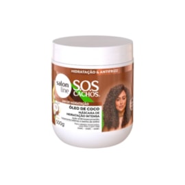 Máscara Salon Line S.O.S Cachos Óleo de Coco para Cabelo Cacheado 500 g