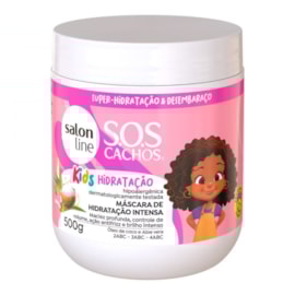 Máscara Salon Line SOS Cachos Kids Máscara de Hidratação para Cabelo Cacheado para Cabelo Cacheado 500 g