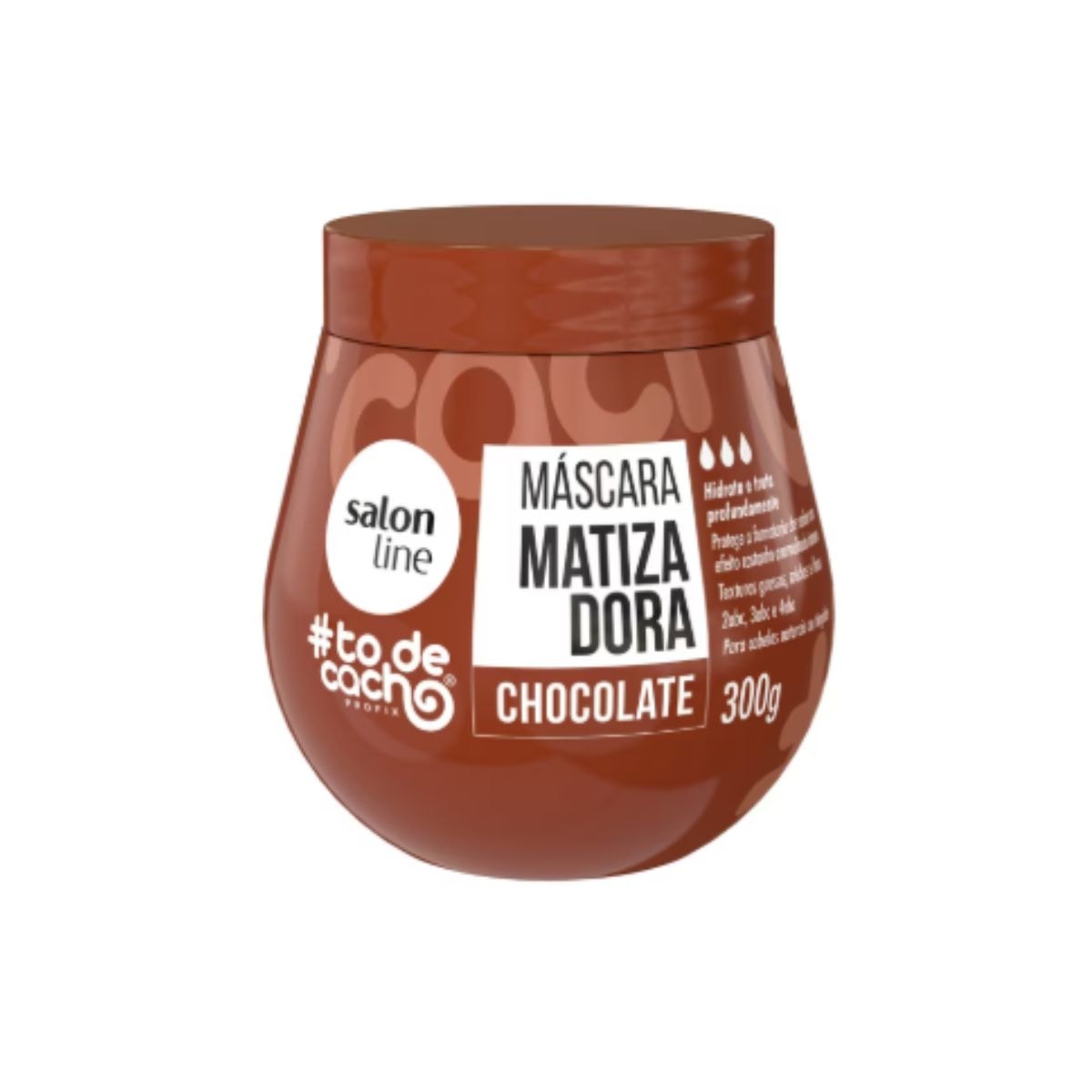 Máscara Salon Line #todecacho Chocolate Matizadora 300 g Máscara Salon Line #todecacho Chocolate Matizadora 300 g
