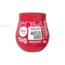 Máscara Salon Line #todecacho Vermelho Cereja 300 g