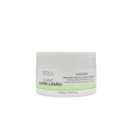 Máscara Soul Clinic Oleos Essenciais Capim Limão 200 g