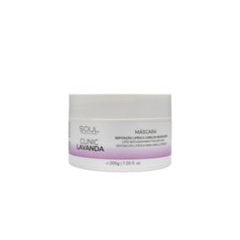 Máscara Soul Clinic Oleos Essenciais Lavanda 200 g