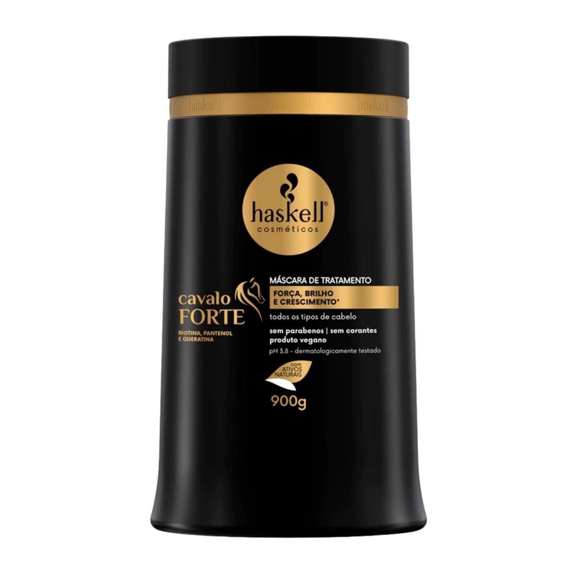 Máscara Tratamento Haskell Cavalo Forte Fortalecimento 900 g Máscara Tratamento Haskell Cavalo Forte Fortalecimento 900 g