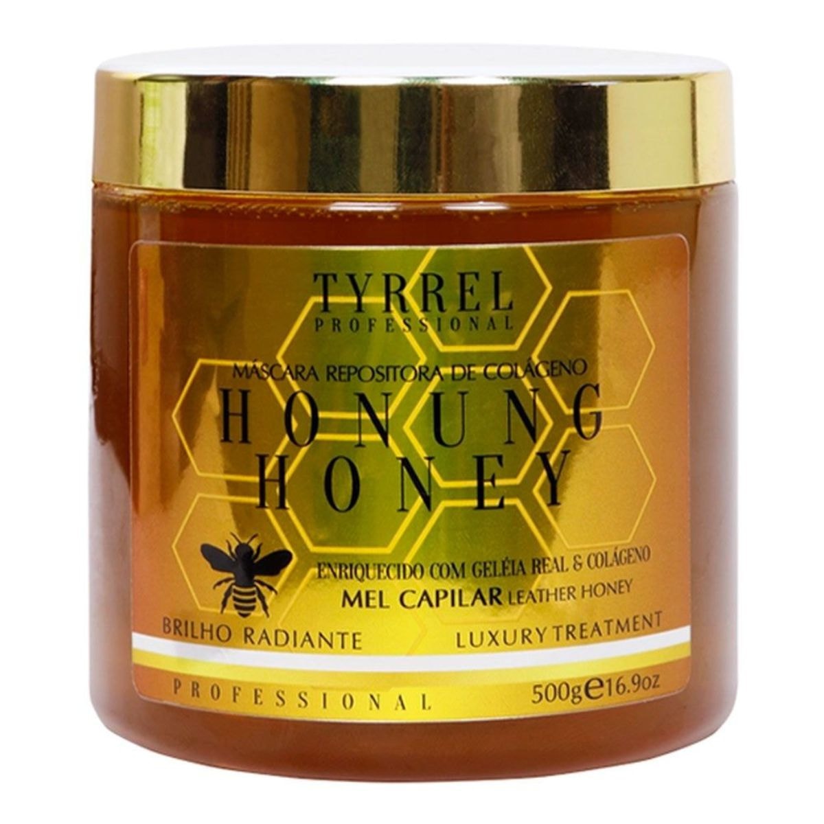 Máscara Tyrrel Honung Honey Repositora de Colágeno 500 g