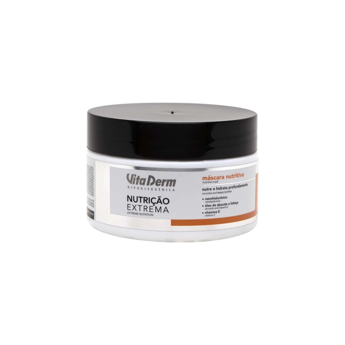 Máscara Vita Derm Máscara de Nutrição Extrema 220 g Máscara Vita Derm Máscara de Nutrição Extrema 220 g