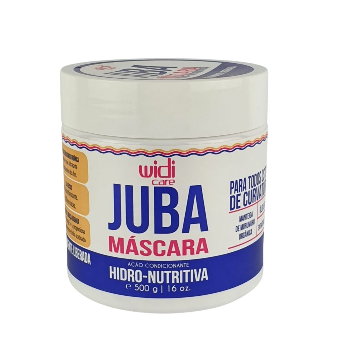 Máscara Widi Care Juba Hidro-Nutritiva 500 g Máscara Widi Care Juba Hidro-Nutritiva 500 g