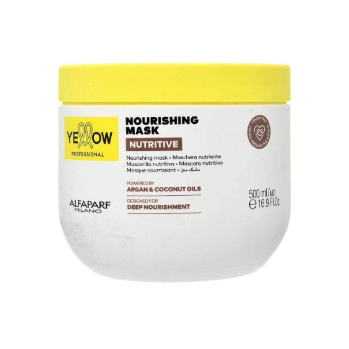 Máscara Yellow Nutritive Tratamento Máscara de Nutrição 500 ml Máscara Yellow Nutritive Tratamento Máscara de Nutrição 500 ml