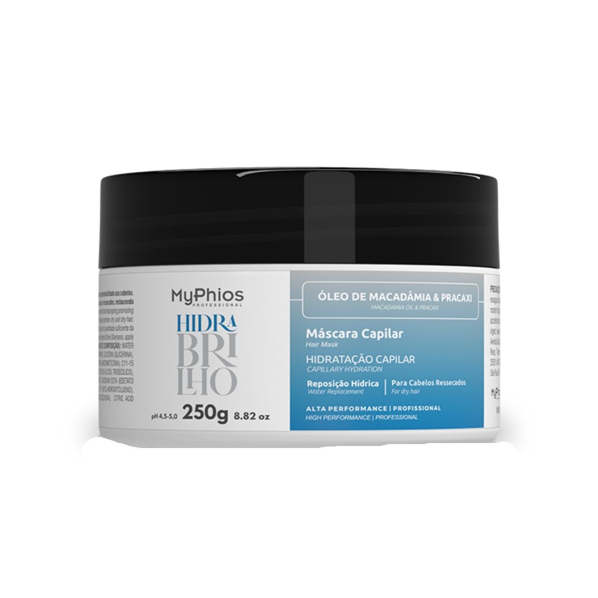 MyPhios Hidra Brilho Máscara Hidratação Capilar 250g MyPhios Hidra Brilho Máscara Hidratação Capilar 250g