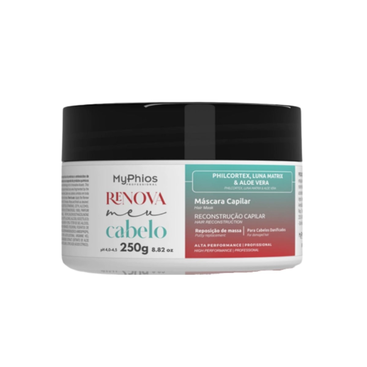 MyPhios Máscara Capilar Renova Meu Cabelo Para Reconstrução 250 g