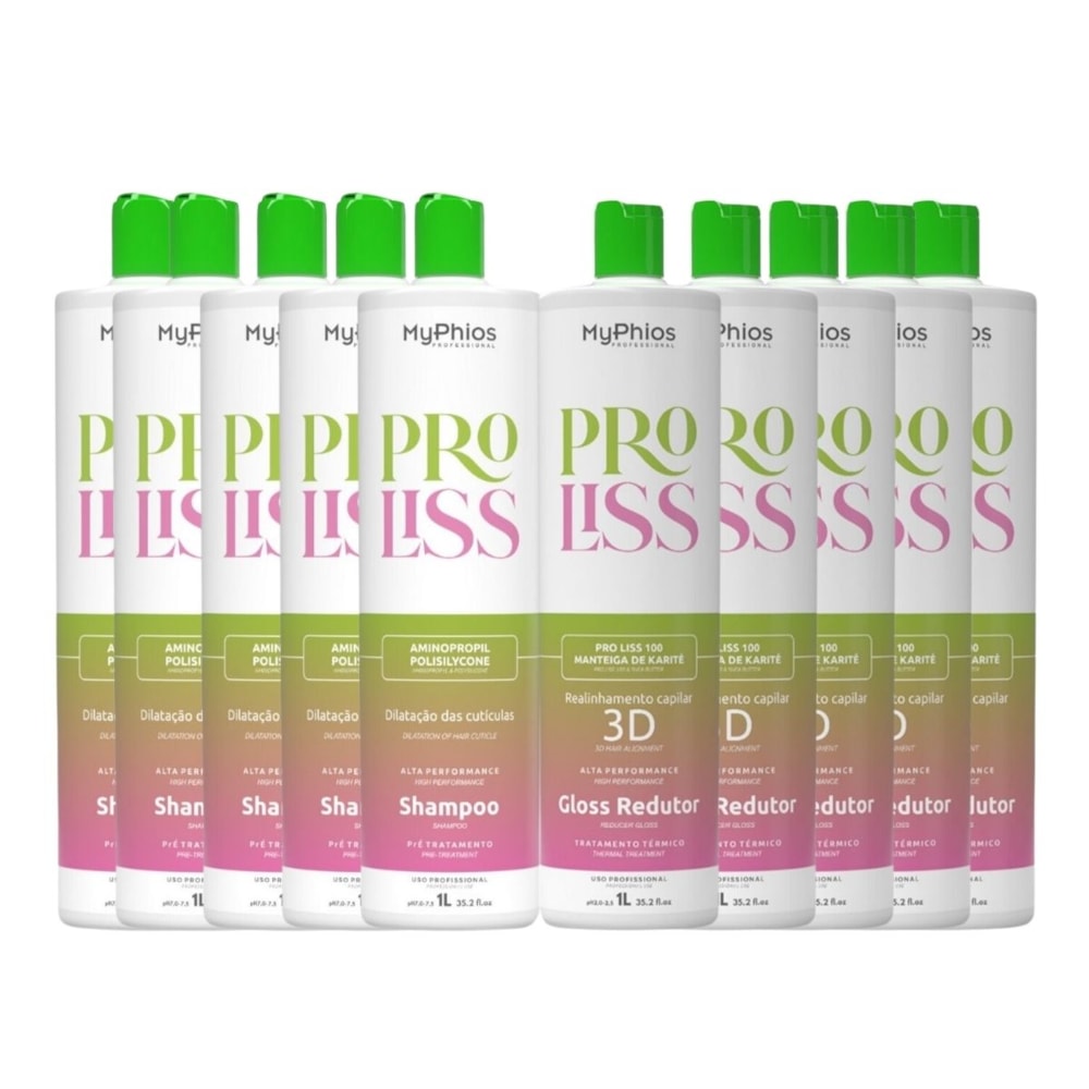 MyPhios ProLiss Kit 5 Realinhamento Capilar 1L