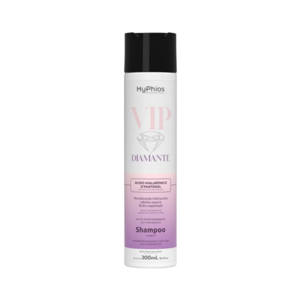 MyPhios  VIP Diamante Shampoo Brilho e Maciez 300 ml
