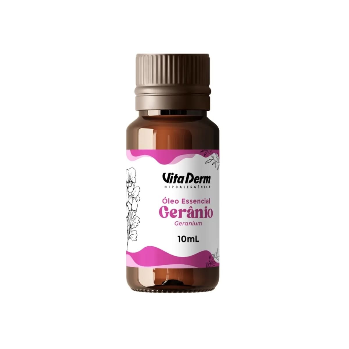 Oleo Essencial Vita Derm de Gerânio 10 ml