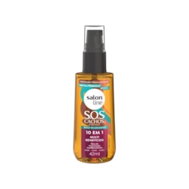 Oleo Salon Line SOS Cachos 10 em 1 Multibenefícios para Cabelo Cacheado 42 ml