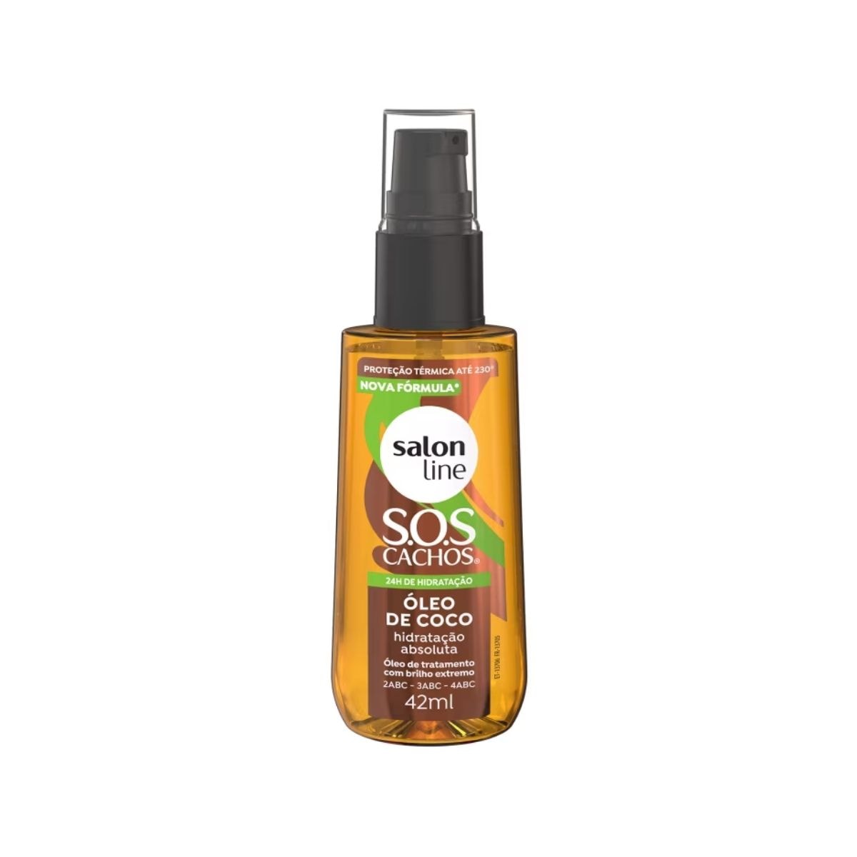Oleo Salon Line SOS Cachos de Coco para Cabelo Cacheado 42 ml Oleo Salon Line SOS Cachos de Coco para Cabelo Cacheado 42 ml