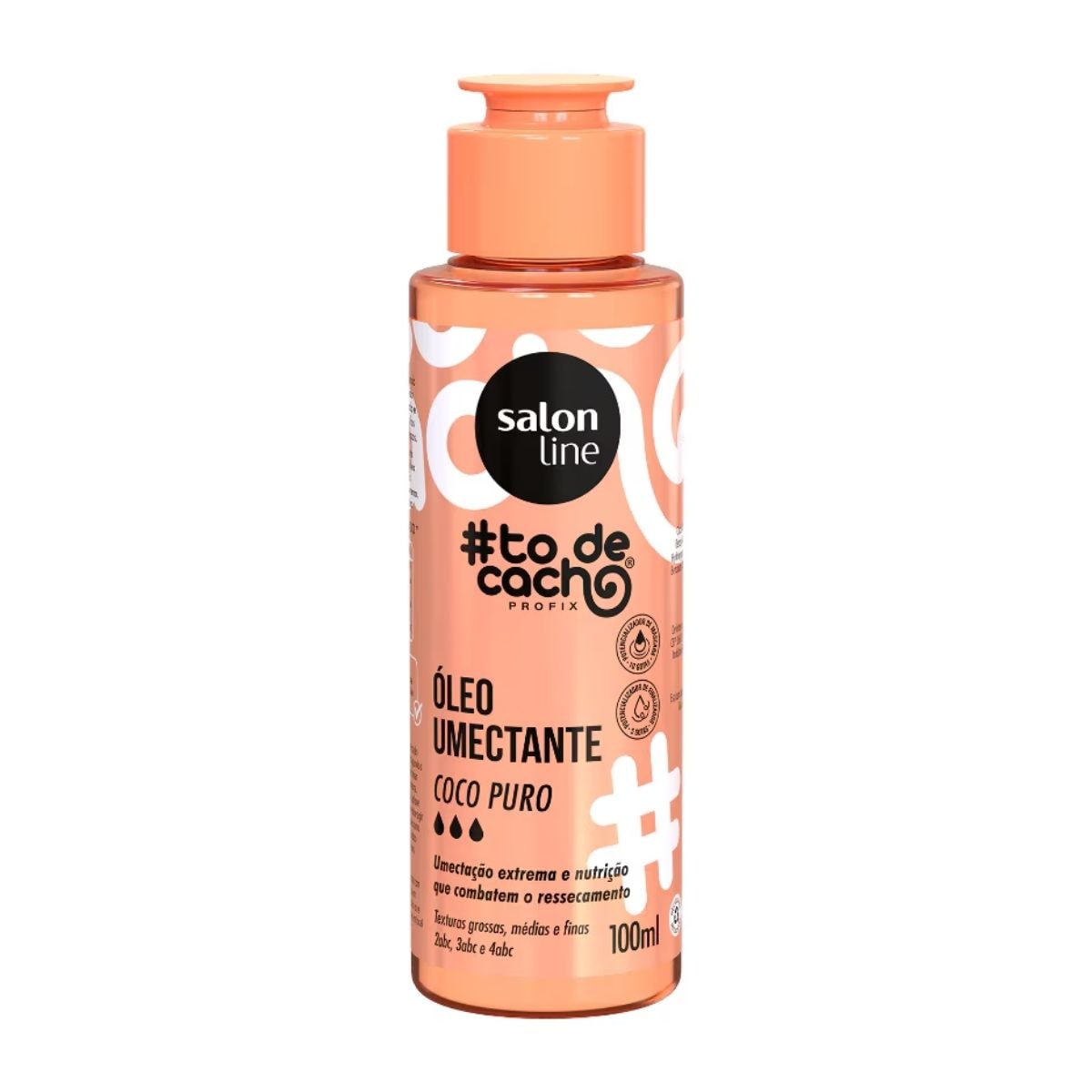 Oleo Salon Line #todecacho Coco Puríssimo de Umectação 100 ml