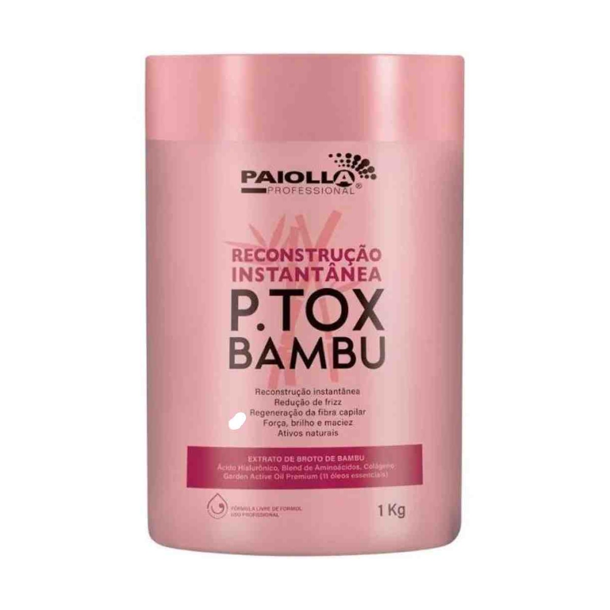 Paiolla Professional P.Tox Bambu Reconstrução Instantânea 1Kg