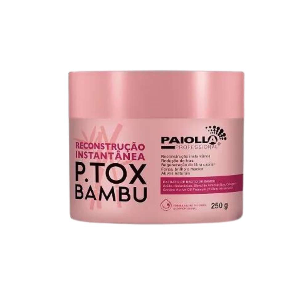 Paiolla Professional P.Tox Bambu Reconstrução Instantânea 250g