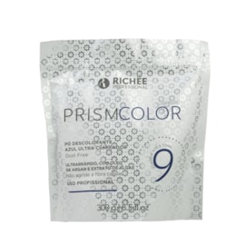 Pó Descolorante Richée Prismcolor 9 tons Azul ultra 300 ml