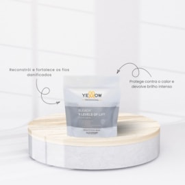 Pó Descolorante Yellow Bleach 9 Levels Of Lift 500 g