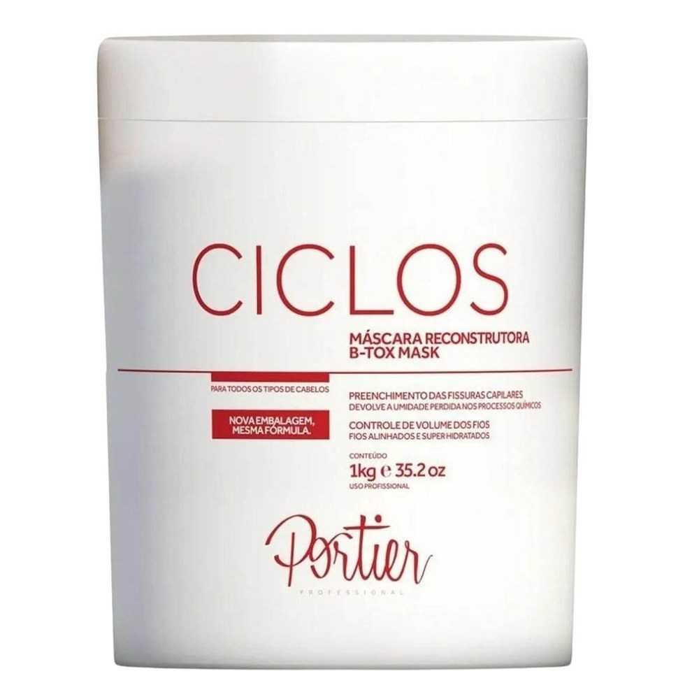 Portier Ciclos B-Tox Máscara Reconstrutora 1Kg