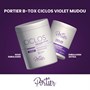 Portier Ciclos B-Tox Violet Máscara Reconstrutora 250g