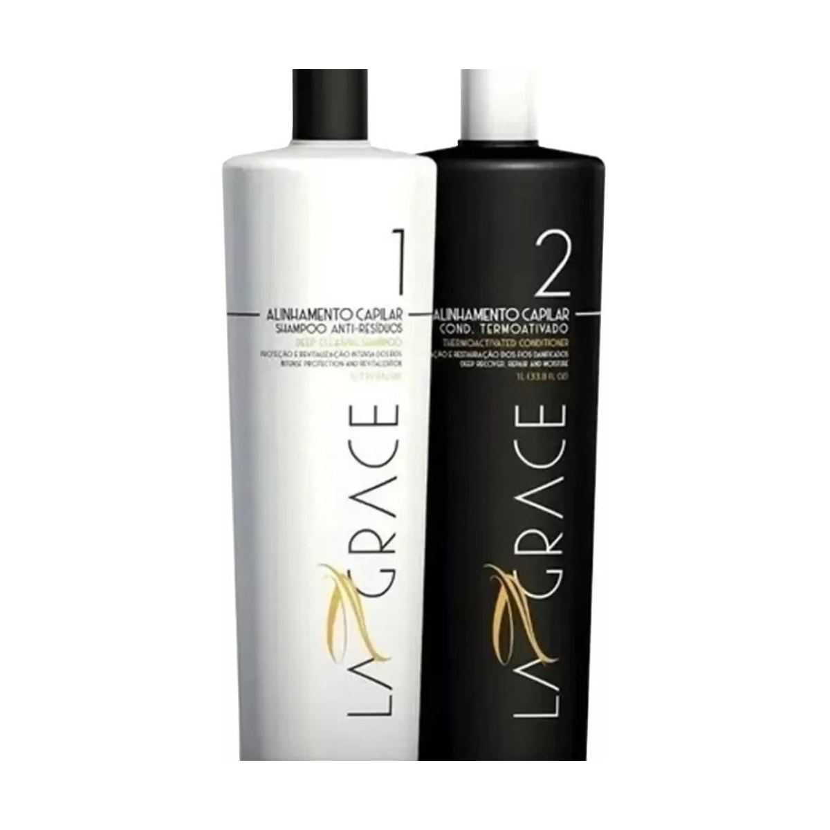 Portier La Grace Progressiva 2x1 Alinhamento Capilar 1L