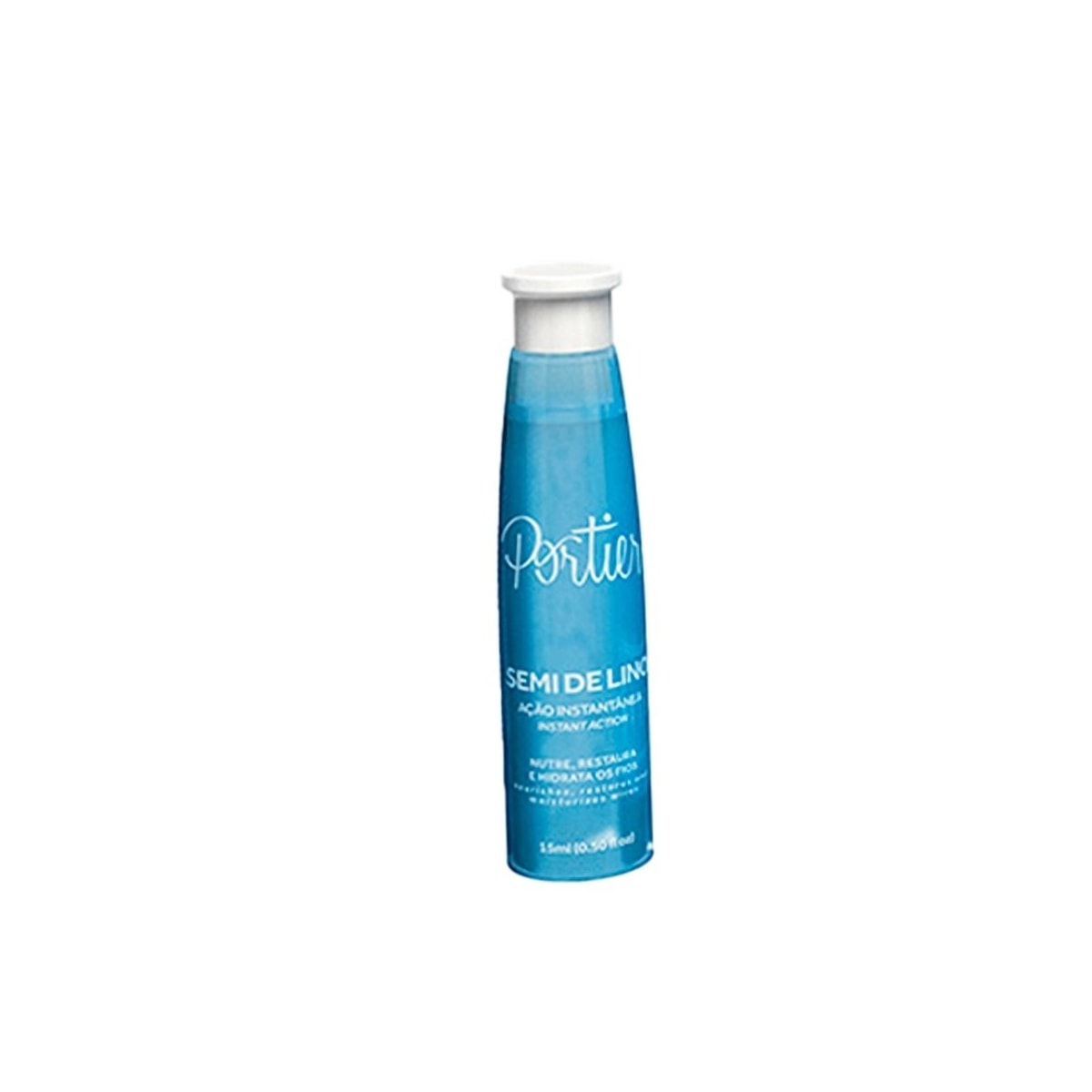Portier Semi de Lino Ampola Ação Instantânea 15ml Portier Semi de Lino Ampola Ação Instantânea 15ml