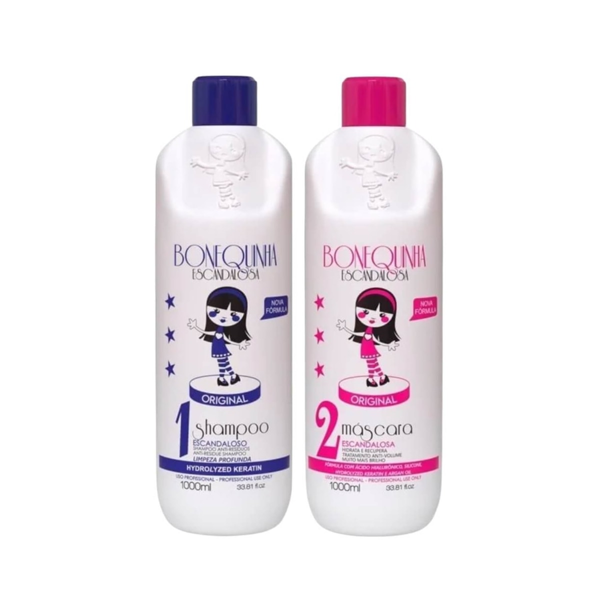 Progressiva Bonequinha Escandalosa Redutora de Volume 2 x 1 Litro Progressiva Bonequinha Escandalosa Redutora de Volume 2 x 1 Litro