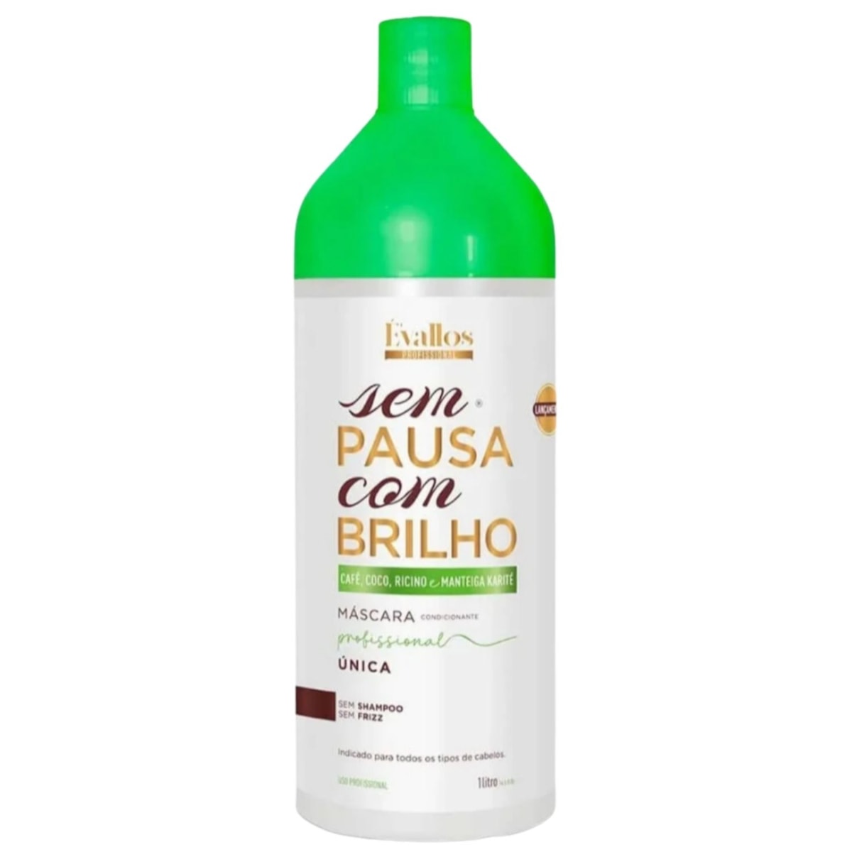 Progressiva Évallos Sem Pausa com Brilho 1 Litro Progressiva Évallos Sem Pausa com Brilho 1 Litro