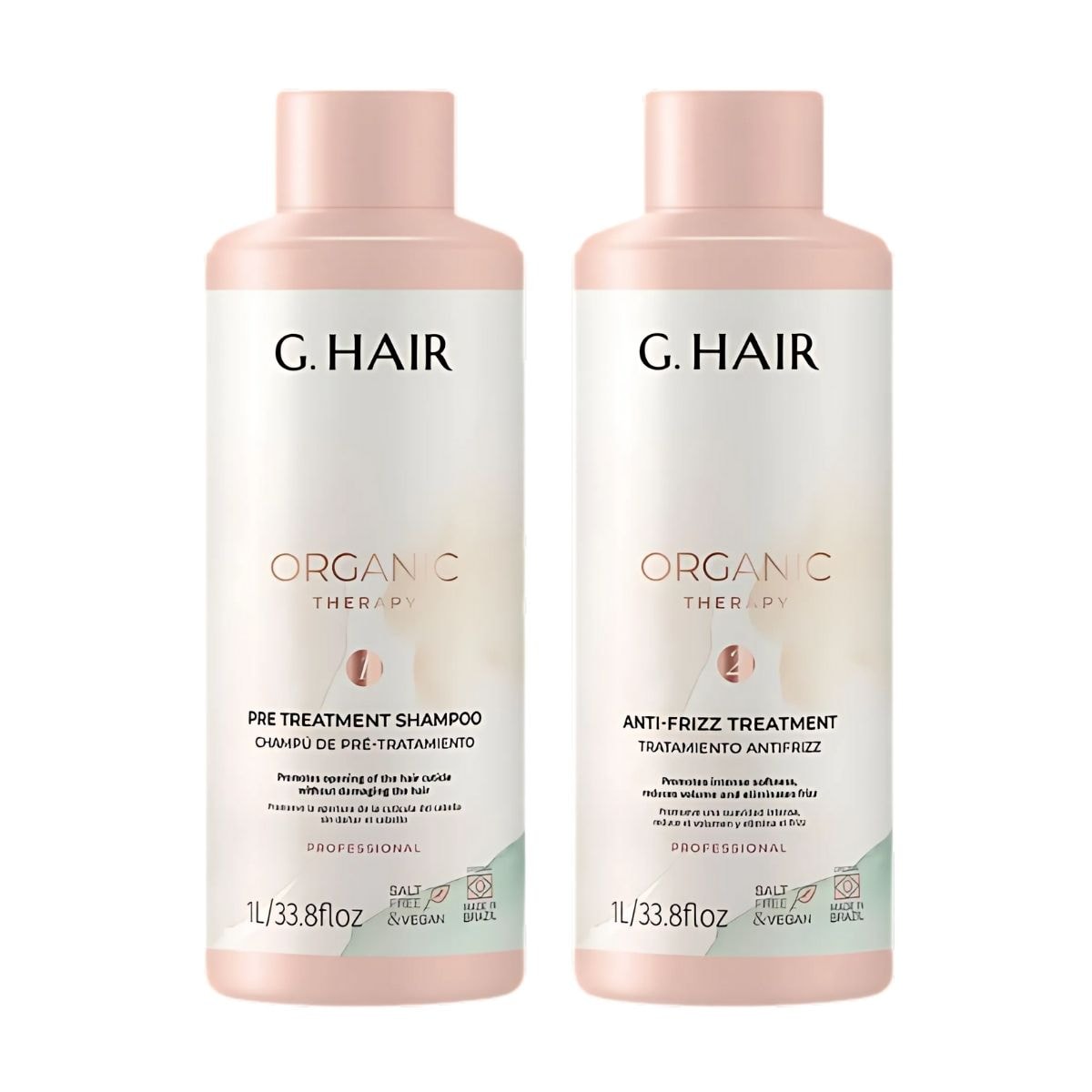 Progressiva G.Hair Organic Therapy Tratamento Antivolume 1 Litro Progressiva G.Hair Organic Therapy Tratamento Antivolume 1 Litro
