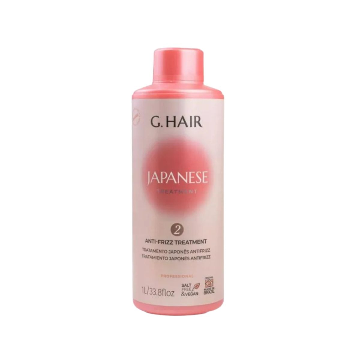 Progressiva G.Hair Tratamento Japonês Passo 2 Anti Frizz 1 Litro Progressiva G.Hair Tratamento Japonês Passo 2 Anti Frizz 1 Litro