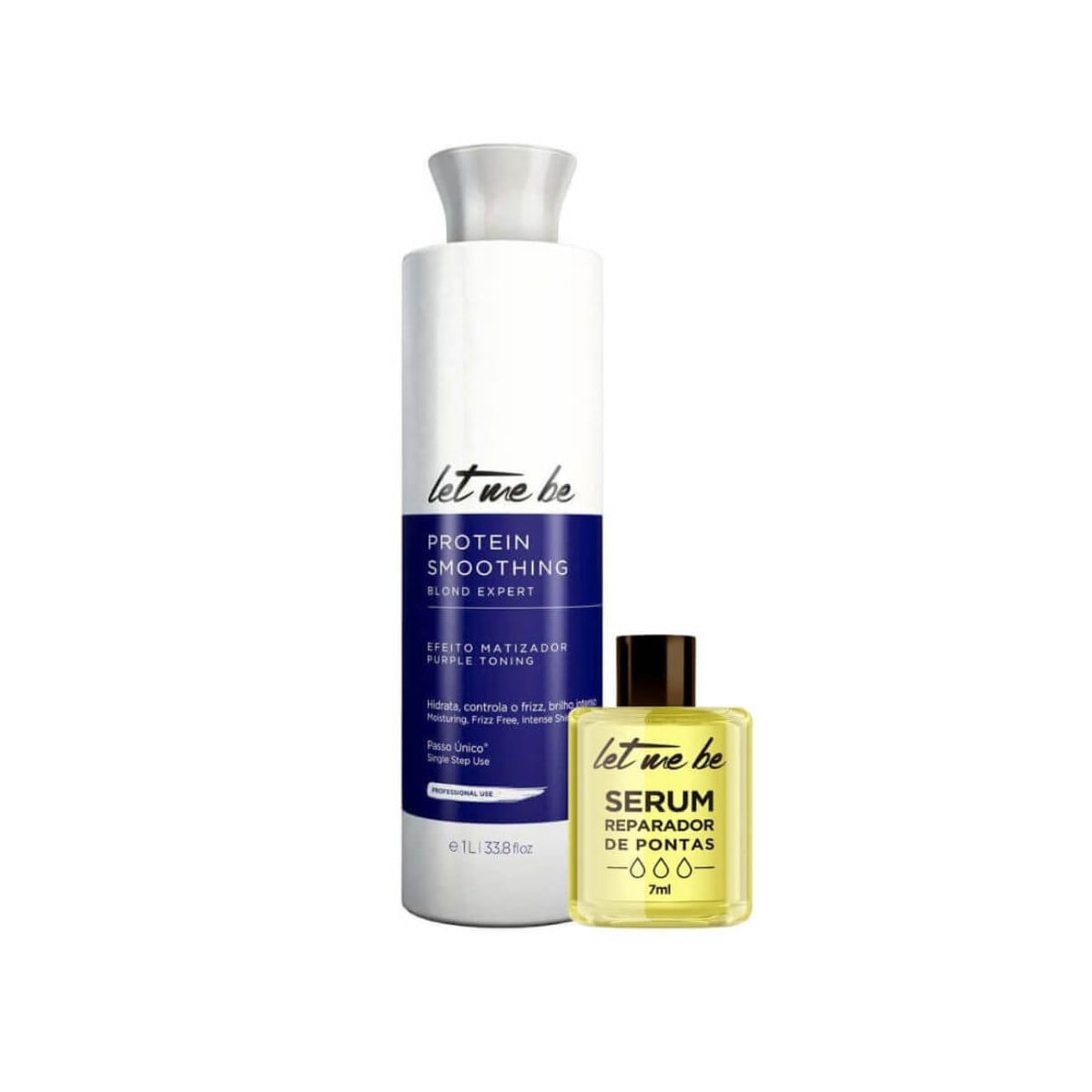 Progressiva Let Me Be Smoothing Blond Expert 1 Litro Progressiva Let Me Be Smoothing Blond Expert 1 Litro