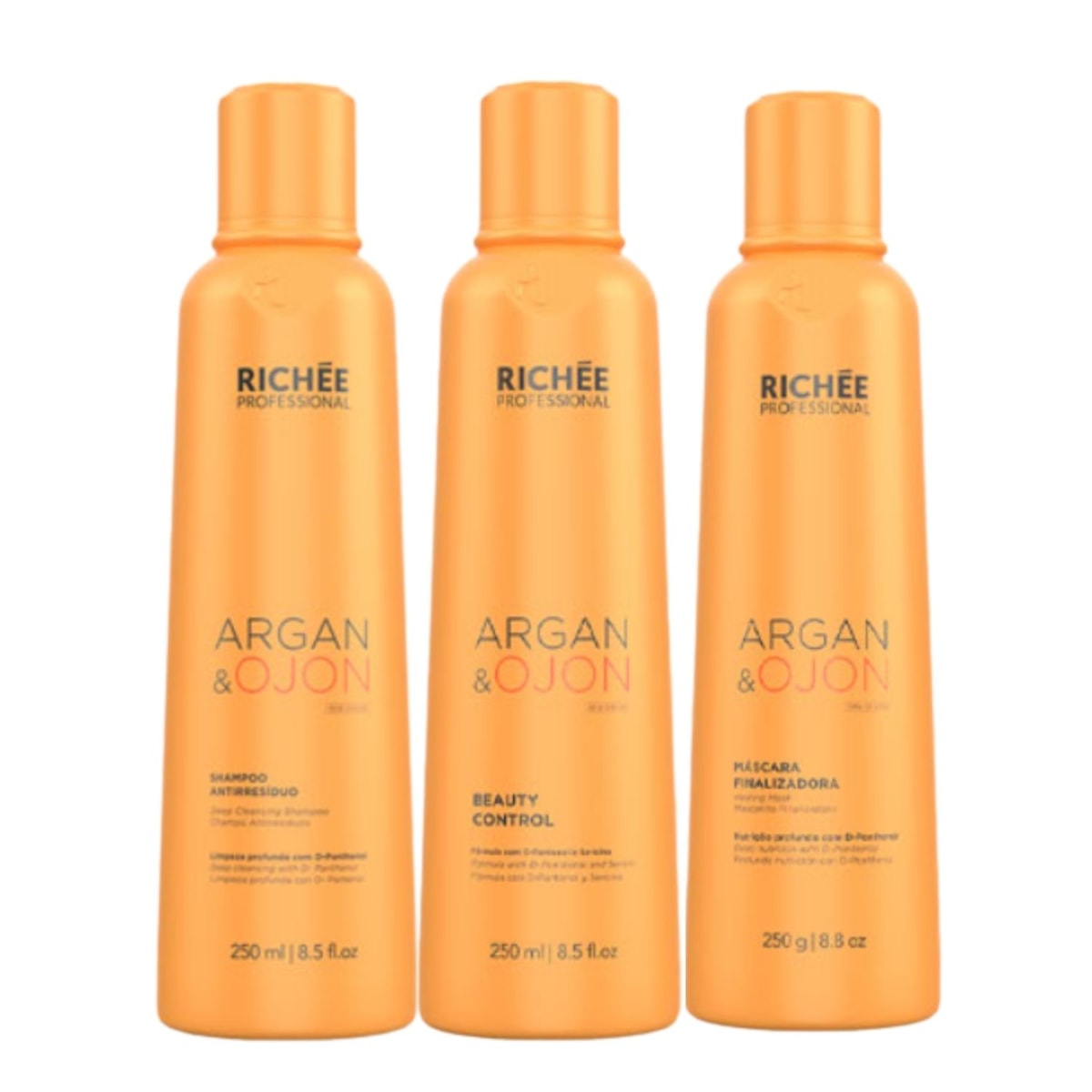 Progressiva Richée Argan e Ojon (3x250 ml) Progressiva Richée Argan e Ojon (3x250 ml)
