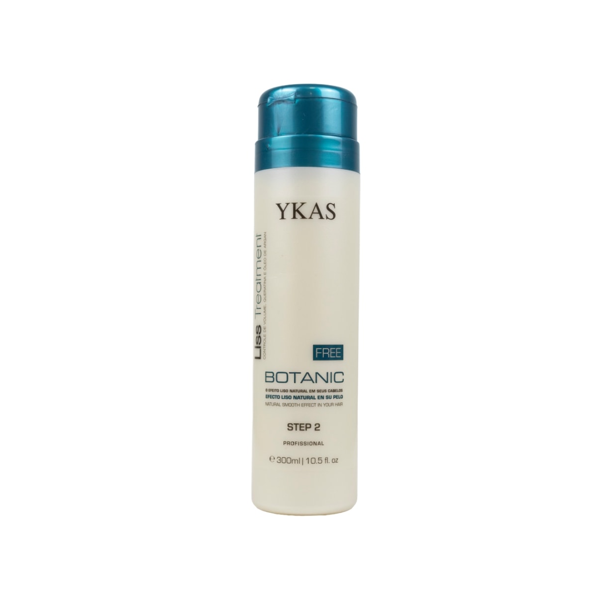 Progressiva Ykas Free Botanic Liss Treatment Step 2 Efeito Liso 300 ml