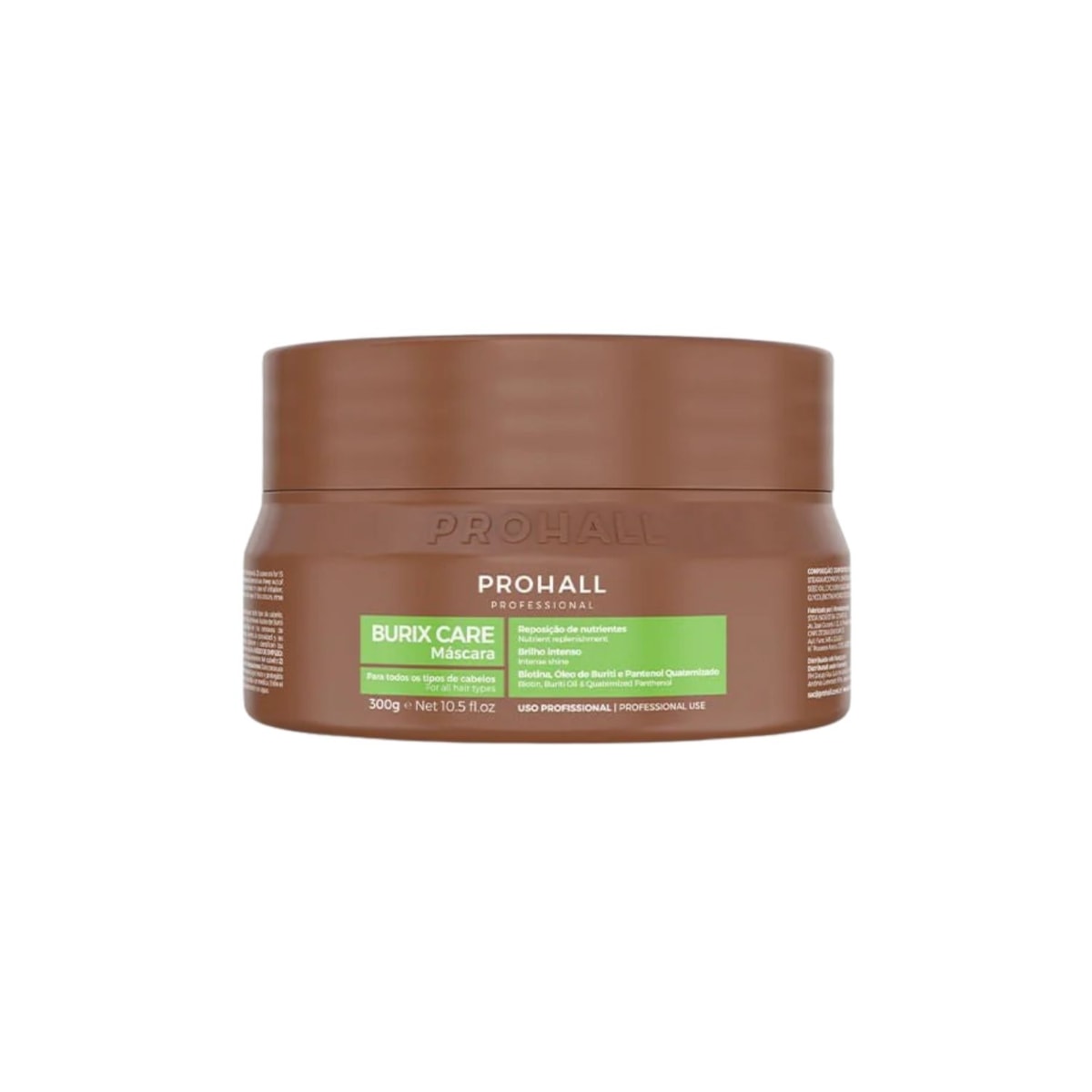 Prohall Burix Care Máscara Nutrição Reparação Intensiva 300g Prohall Burix Care Máscara Nutrição Reparação Intensiva 300g