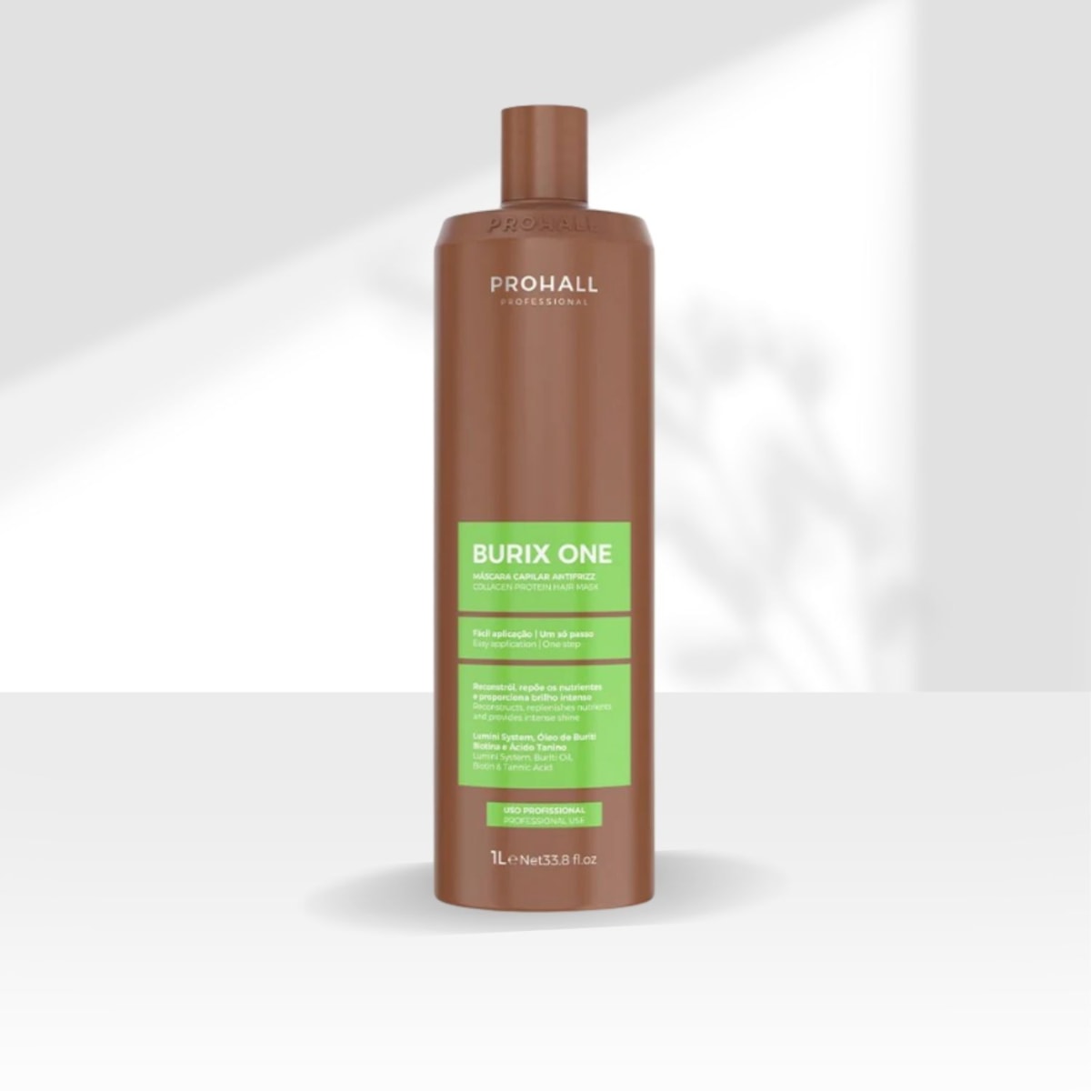 Prohall Escova Orgânica Realinhamento Capilar Burix One Vegana 1000ml Prohall Escova Orgânica Realinhamento Capilar Burix One Vegana 1000ml