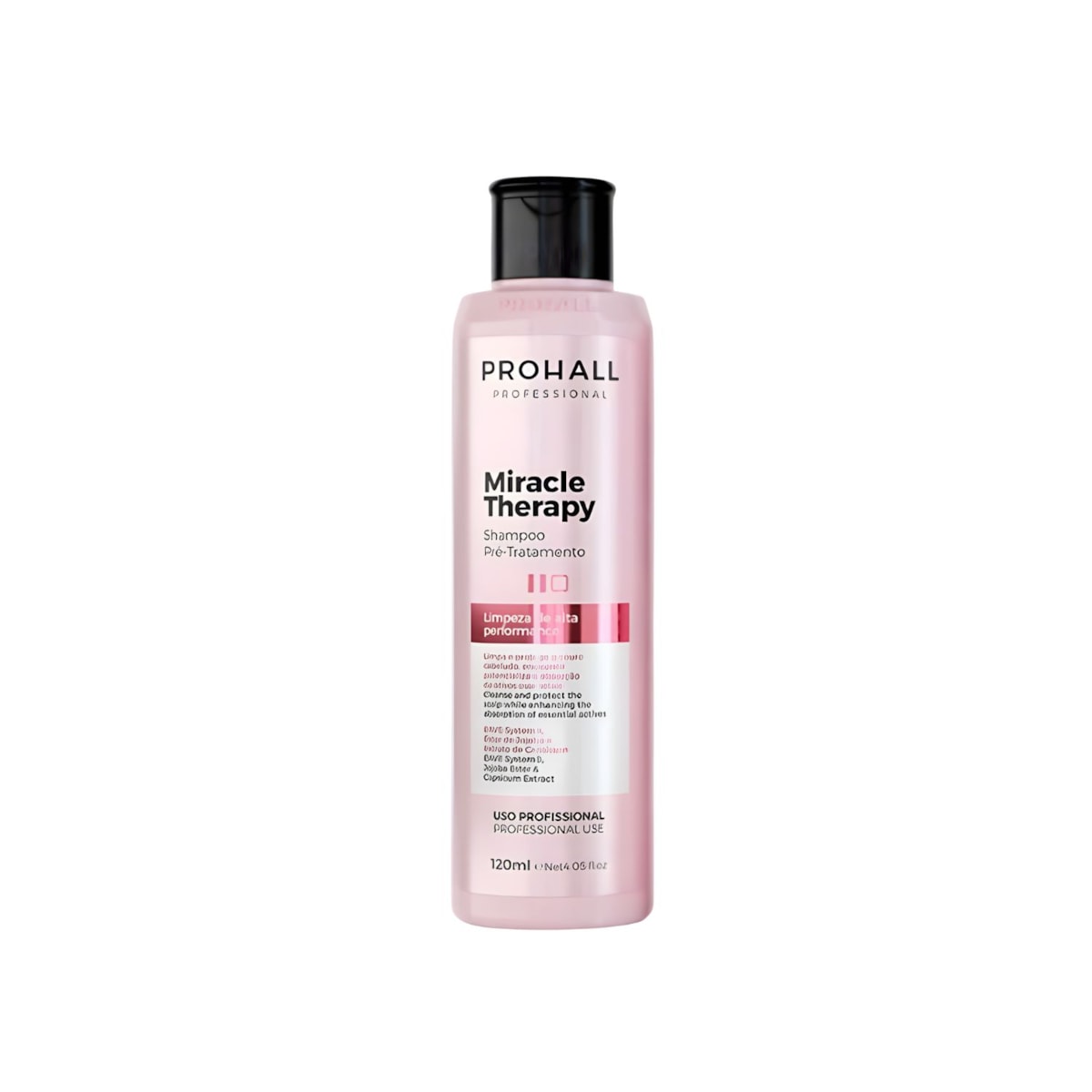 Prohall Miracle Therapy Shampoo Limpeza Suave 120 ml