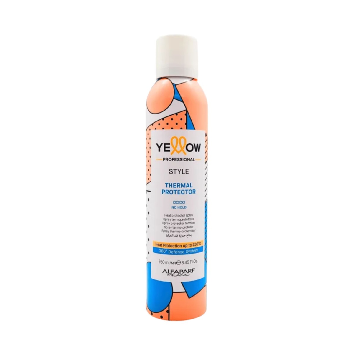 Protetor Térmico Yellow Spray Style Anti Danos 250 ml Protetor Térmico Yellow Spray Style Anti Danos 250 ml