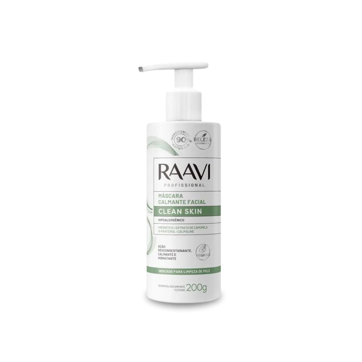 Raavi Clean Skin Máscara Calmante Facial 200 g