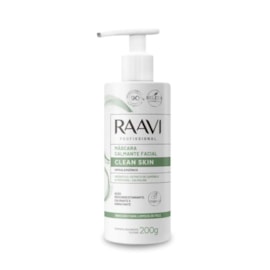 Raavi Clean Skin Máscara Calmante Facial 200g Raavi Clean Skin Máscara Calmante Facial 200g