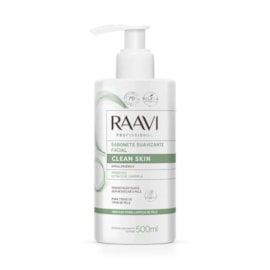 Raavi Clean Skin Sabonete Suavizante Facial 500ml Raavi Clean Skin Sabonete Suavizante Facial 500ml