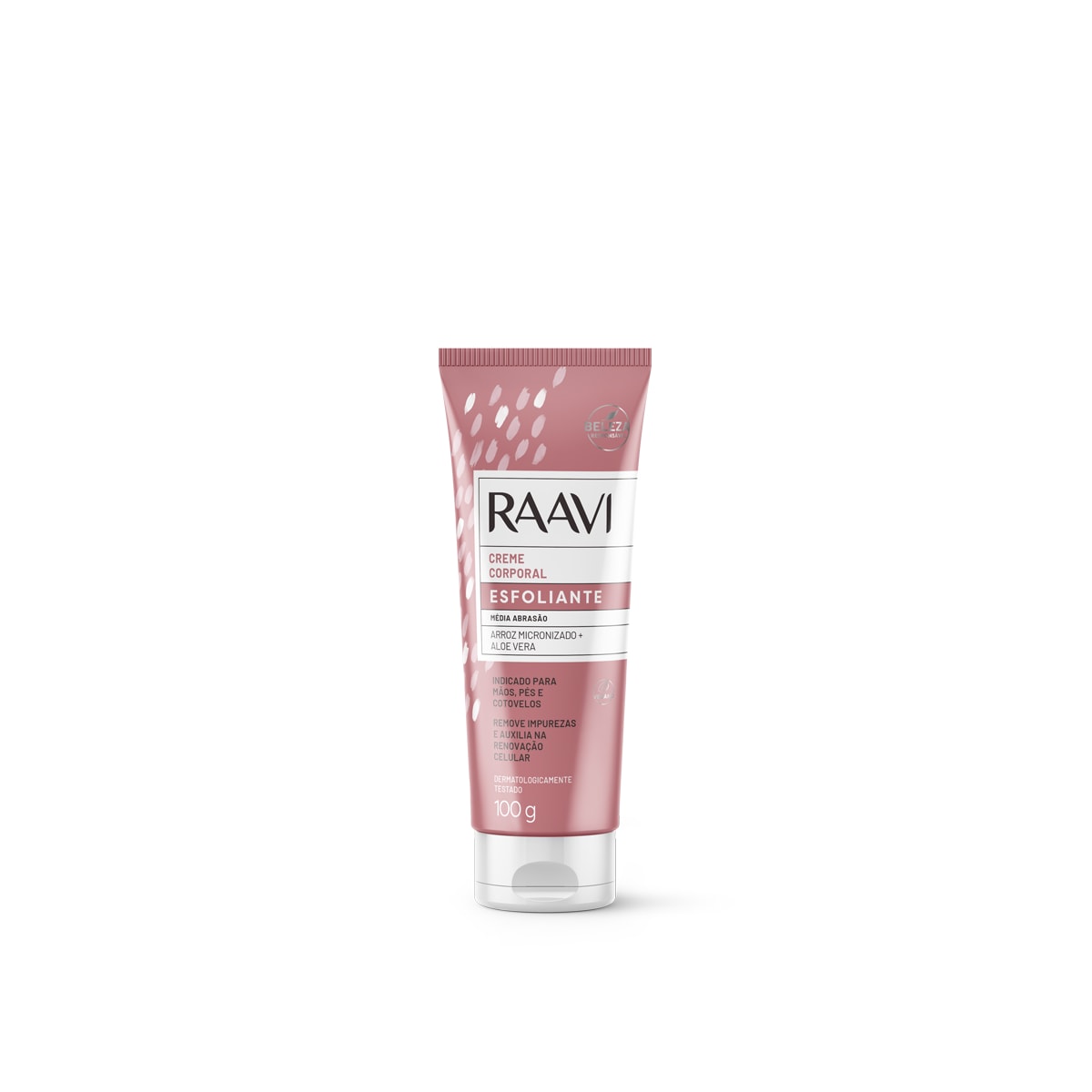 Raavi Creme Corporal Esfoliante Média Abrasão 100 g
