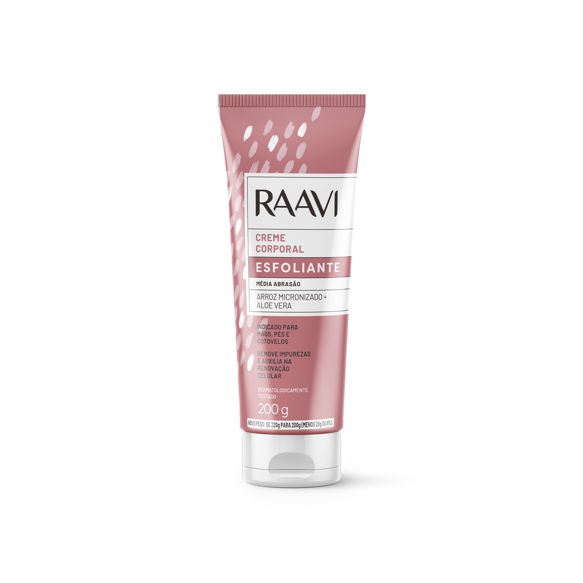 Raavi Creme Corporal Esfoliante Média Abrasão 200 g