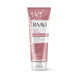 Raavi Creme Corporal Esfoliante Média Abrasão 200g Raavi Creme Corporal Esfoliante Média Abrasão 200g