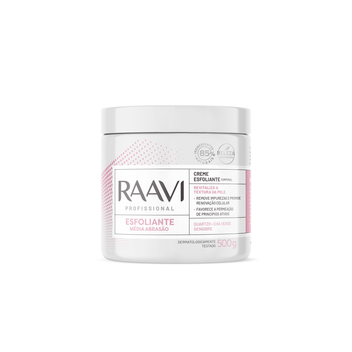 Raavi Creme Corporal Esfoliante Média Abrasão 500 g