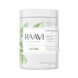 Raavi Creme de Massagem Corporal Detox 1000g Raavi Creme de Massagem Corporal Detox 1000g