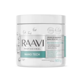 Raavi Creme de Massagem Nano Redutor 500 g