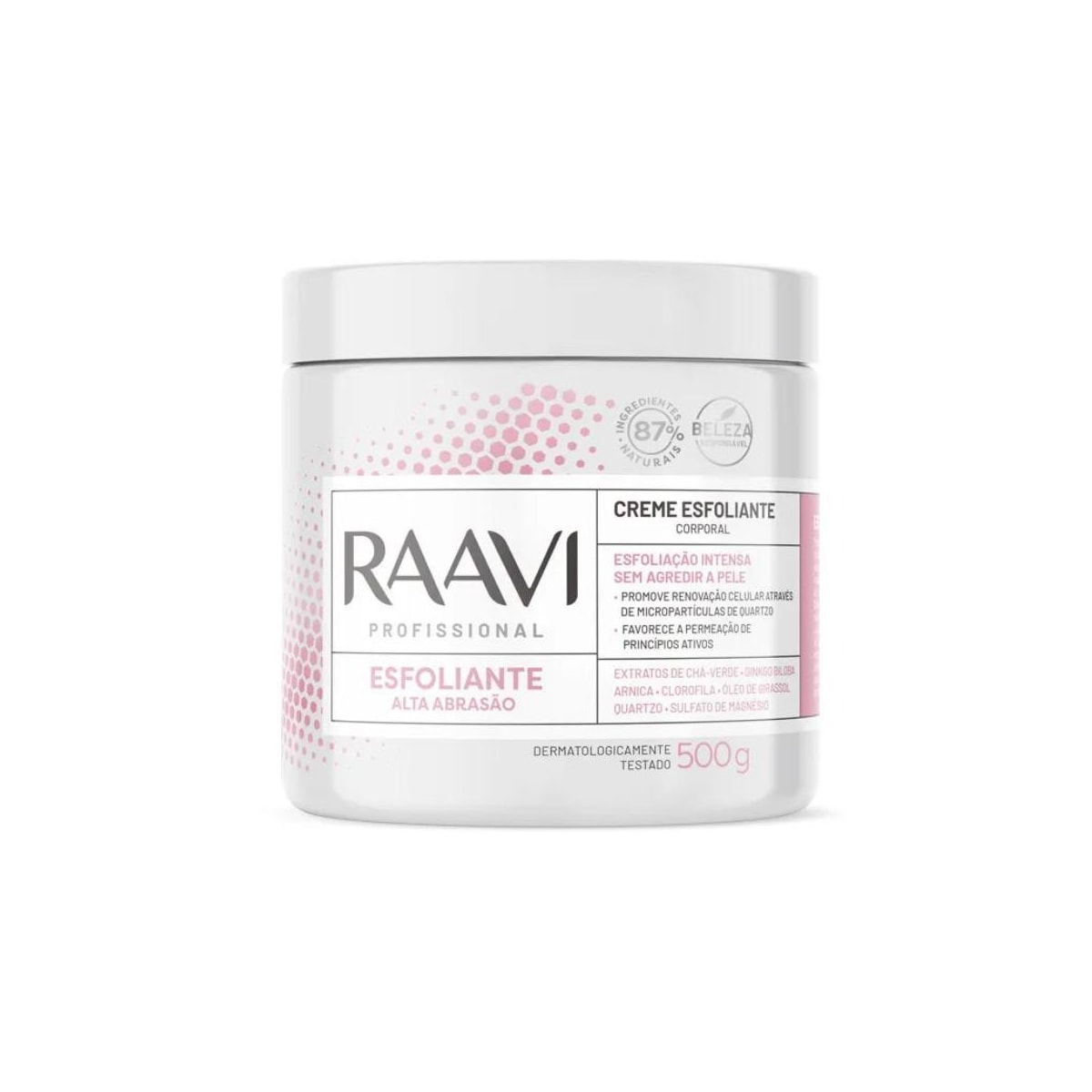 Raavi Creme Esfoliante Alta Abrasão 500g Raavi Creme Esfoliante Alta Abrasão 500g