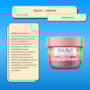 Raavi Creme Esfoliante Corporal e Facial Morango 200g