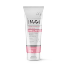 Raavi Creme Hidratante Corporal Ureia 10% Hidratação Intensa 200g